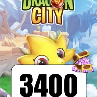 [VIA ID] - 3400 Gem (1700 * 2)  - Dragon City [⚡️Fast⚡️ Legit✅]