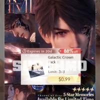 Love and Deepspace - Galactic Crown Pack II (LOGIN METHOD) **Need Account & Password to login**