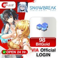 Snowbreak - 98 BitGold 14.99$ Top up Official LOGIN By Inblackm Open 24 hr.
