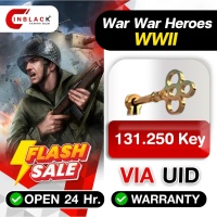 War War Heroes (VVVVH WW II) - 131250 Key via UID by Inblackm open 24 hr.