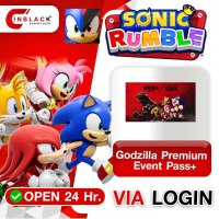 Sonic Rumble (GL) - Godzilla Premium Event Pass+ 17.99$ Top up Via Login by Inblackm open 24 hr.