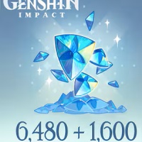 [INSTANT] [LIMITED OFFER] Genshin Impact — 8080 ( 6480+1600 ) Genesis Crystals via UID only