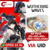 Wuthering Waves - All Pack (60+300+980+1980+3280+6480) Top up UID by Inblackm open 24 hr.