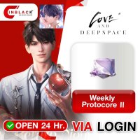 Love and Deepspace - Weekly Protocore II (4.99$) Top up via LOGIN By Inblack Open 24 hr.