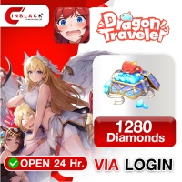 Dragon Traveler - 1280 Diamonds 19.99$ Top up Via Login by Inblackm open 24 hr.