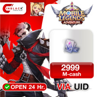 Mobile Legends: Adventure - 2999  M-cash Top up UID by Inblackm open 24 hr.