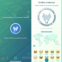 Level Requirements Tasks: Vivillon Collector Platinum ~ Gift ~ No login