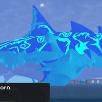 Fish it - BIG FROSTBORN SHARK 132.24K kg - ( one Island ) Super Big - Fast Delivery