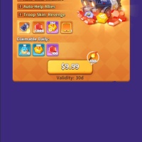 Dark War Top up Super Monthly Card via LOGIN