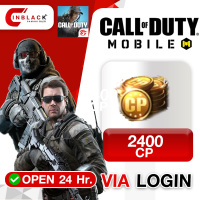 Call of Duty: Mobile (SEA) - 2400 CP Top up Via Login By Inblack Open 24hr.