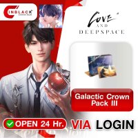Love and Deepspace - Galactic Crown Pack III (4.99$) Top up via LOGIN By Inblack Open 24 hr.