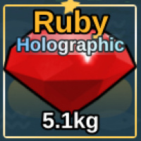 Fish It - Ruby Holographic - Fast Delivery