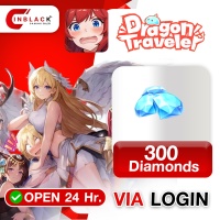 Dragon Traveler - 300 Diamonds 4.99$ Top up Via Login by Inblackm open 24 hr.
