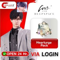 Love and Deepspace - Hearturge Pack (49.99$) Top up via LOGIN By Inblack Open 24 hr.