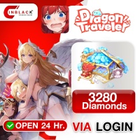 Dragon Traveler - 3280 Diamonds 49.99$ Top up Via Login by Inblackm open 24 hr.