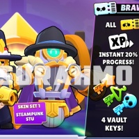 Brawl Stars - Brawl Pass Plus (LOGIN METHOD) **Need Email & Verification Code to login**