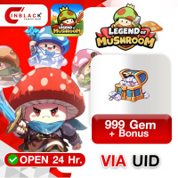 Legend of Mushroom : SEA 999 Gem + Bonus Items 9.99$ Top up UID by Inblackm open 24 hr.