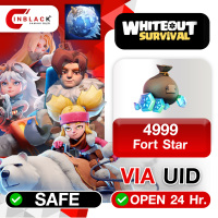 Whiteout Survival (GL) - 4999 Fort Star 49.99$ Top up UID By Inblack Open 24 hr.