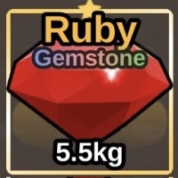 Fish it - RUBY GEMSTONE MUTATION - DIAMOND ROD QUEST - Fast Delivery