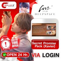 Love and Deepspace -  Secret Promise Pack  (Xavier) (9.99$) Top up via LOGIN By Inblack Open 24 hr.