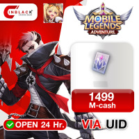 Mobile Legends: Adventure - 1499  M-cash Top up UID by Inblackm open 24 hr.