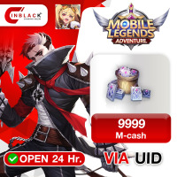 Mobile Legends: Adventure - 9999  M-cash Top up UID by Inblackm open 24 hr.