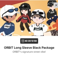 ORBIT Long Sleeve Black Package（Via UID No Need Login/No need Password）