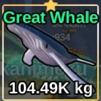 Fish It - Secret Great Whale Rendom Size - Fast Delivery