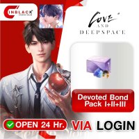 Love and Deepspace - Devoted Bond Pack I+II+III (1.79$) Top up via LOGIN By Inblack Open 24 hr.
