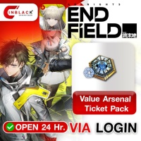 Arknights: Endfield (GL) - Value Arsenal Ticket Pack 13.99$ Top up via LOGIN By Inblack Open 24 hr.