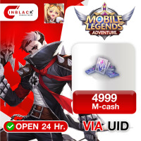 Mobile Legends: Adventure - 4999  M-cash Top up UID by Inblackm open 24 hr.