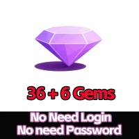 36+6 Gems（Via UID No Need Login/No need Password）