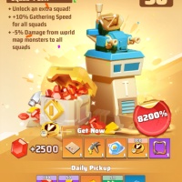 Last War Top up Super Monthly Card via LOGIN