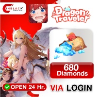 Dragon Traveler - 680 Diamonds 9.99$ Top up Via Login by Inblackm open 24 hr.
