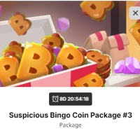 Suspicious Bingo Coin Package #3（Via UID No Need Login/No need Password）