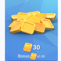30 Gold Blocks （Via UID No Need Login/No need Password）