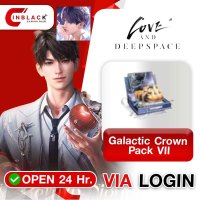 Love and Deepspace - Galactic Crown Pack VII (27.99$) Top up via LOGIN By Inblack Open 24 hr.