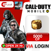 Call of Duty: Mobile (SEA) - 5000 CP Top up Via Login By Inblack Open 24hr.