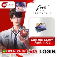 Love and Deepspace - Galactic Crown Pack II X 3 (2.99$) Top up via LOGIN By Inblack Open 24 hr.