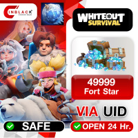 Whiteout Survival (GL) - 49999 Fort Star 499.99$ Top up UID By Inblack Open 24 hr.