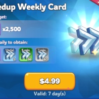 Whiteout Survival Top up Speedup Weekly Card via LOGIN
