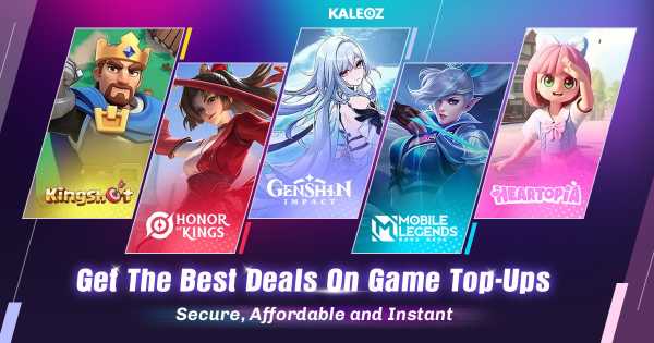 Get The Best Deals On Game Top-Ups