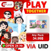 Play Together (GL) - Any Pack 34.99$ / 1225 THB  Top up UID By Inblackm Open 24 hr.