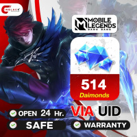 Mobile Legends: Bang Bang (GL / TH) - 514 Diamond  via UID by Inblackm open 24 hr.( *** INDO/MY/PH/SG CAN NOT )