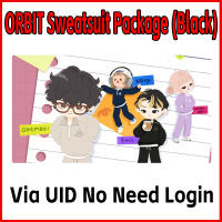 ORBIT Sweatsuit Package (Black)（Via UID No Need Login/No need Password）