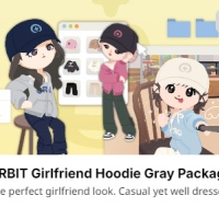 ORBIT Girlfriend Hoodie Gray Package（Via UID No Need Login/No need Password）