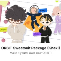ORBIT Sweatsuit Package (Khaki)（Via UID No Need Login/No need Password）