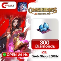 Omniheroes (GL) - 300 Diamonds 4.99$ Top up Web Shop LOGIN By Inblackm Open 24 hr.