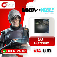 Rainbow Six Mobile (GL) - 50 Platinum 0.99$ Top up UID By Inblackm Open 24 hr.