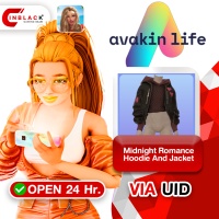 Avakin Life - Drop Science Midnight Romance Hoodie And Jacket	 Top up Via Web Shop By Inblackm Open 24 hr.